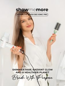SHOWMEMORE Sisir Blow Brush Bio Ionic Pro – 34