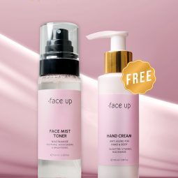 FACE UP Face Mist Toner & Hand Cream (2PCS) - Bundling