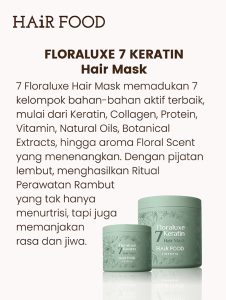 HAIR FOOD 7 Floraluxe Keratin Hair Mask