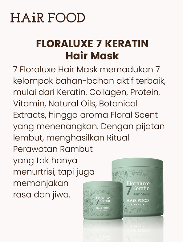 HAIR FOOD 7 Floraluxe Keratin Hair Mask