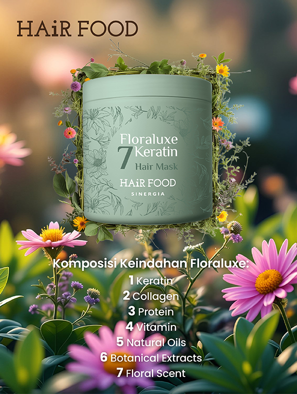 HAIR FOOD 7 Floraluxe Keratin Hair Mask